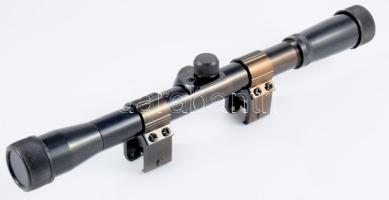 Norconia 4x20 távcső légpuskákhoz, újszerű állapotban, h: 27 cm