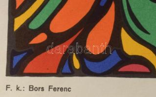 Pecsenke József (1942-1989): ,,N. N. A halál angyala", filmplakát, ofszet, papír, jelzett a pla...