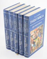 Joseph Herman Hertz: Zsidó Biblia. Mózes öt könyve és a Haftárák. Eredeti héber szöveg, magyar fordítás és kommentár. Angol eredetijét írta és szerk.: - - . Ford.: Hevesi Simon et al. I-V. köt. Bp., 1996, Chábád Lubavics Zsidó Nevelési és Oktatási Egyesület. Magyar és héber nyelven. Kiadói kartonált papírkötés.
