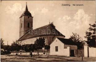 1928 Zsadány, református templom (fl)