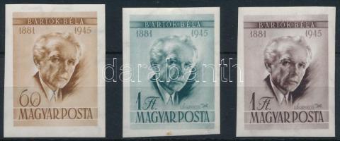 1955 Bartók Béla vágott sor (10.000)