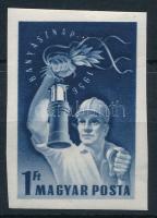 1956 Bányásznap (II.) vágott bélyeg (5.000)
