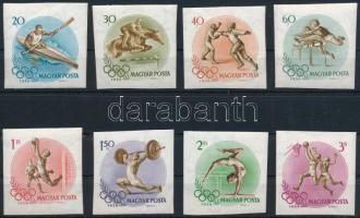 1956 Olimpia (II.) - Melbourne vágott sor (18.000) (ráncok / creases)