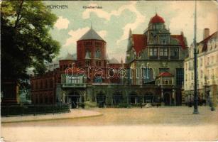 München, Munich; Synagoge, Künstlerhaus. Neumann's Verlag / synagogue, artist's house, hotel (EK)