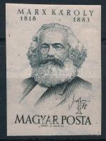 1953 Marx vágott bélyeg (8.000)