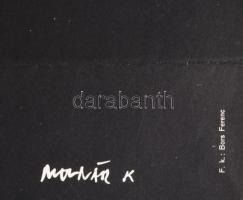 Molnár Kálmán (1943-2017): ,,Hangyaboly", 1971. Filmplakát, papír, jelzett a plakáton, Offset-n...