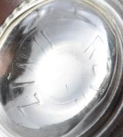 6 darab ón italos pohár, jelzett, m: 4 cm