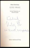 Esterházy Péter: Eine Frau. Aus dem Ungarischen von Zsuzsanna Gahse. A szerző, Esterházy Péter (1950...