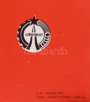 cca 1960-70 Divatbemutató. Plakát, papír, jelzés nélkül, Offset Nyomda, 80x56 cm. Hajtásnyomokkal. F...