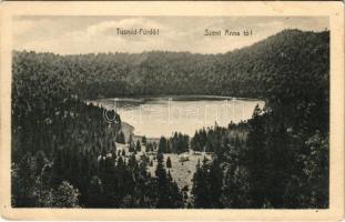 Tusnádfürdő, Baile Tusnad; Szent Anna-tó. Brunner Lajos kiadása / Lacul Sfanta Ana / lake (fl)