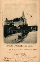 1902 Vajdahunyad, Hunedoara; vár. Schuller A. kiadása (Szászváros) / castle (EK)