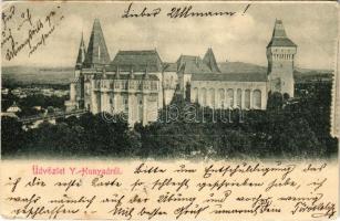 1902 Vajdahunyad, Hunedoara; vár / castle (vágott / cut)
