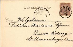 1900 Ürmény, Urmin, Mojmírovce; Leányiskola. N. Kuss felvétele / girls' school (EK)