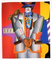 Judith Zilczer: Richard Lindner. Gemälde und Aquarelle 1948-1977. München, 1997, Haus der Kunst. Ném...