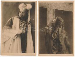 Passionsspiele Oberammergau 1922 - 13 db RÉGI motívum képeslap: passiójáték / 13 pre-1945 motive pos...
