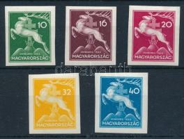 1933 Cserkész vágott sor (**45.000) (32f ránc / crease)