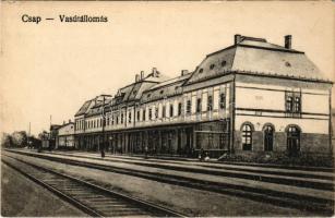 1911 Csap, Cop, Chop; vasútállomás / railway station (EK)