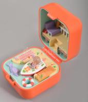 3 db Polly Pocket játék baba ház és neszeszer. Kihajthatóak