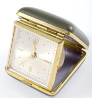 Retro utazóóra, működik, tokjában