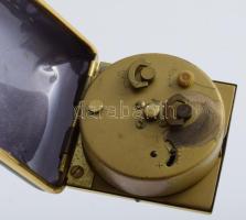 Retro utazóóra, működik, tokjában