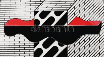 Deim Pál (1932-2016): Kőmíves Kelemenné, 1983. Szitanyomat, papír, jelzett. Számozott (40/40). Üvege...