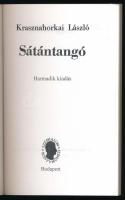 Krasznahorkai László: Sátántangó. Bp., 2002, Széphalom. 3. kiadás. Kiadói papírkötés, jó állapotban