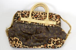 Louis Vuitton Leopard replika táska, 45x36 cm