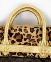 Louis Vuitton Leopard replika táska, 45x36 cm
