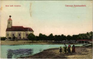 Felsőszeli, Felső-Szeli, Horné Saliby; római katolikus templom / Roman Catholic church (fl)