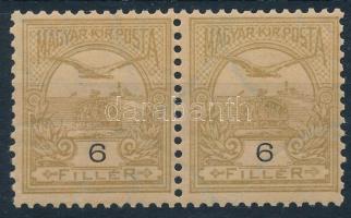 1900 Turul 6f pár, sárgásolaj (21.000)