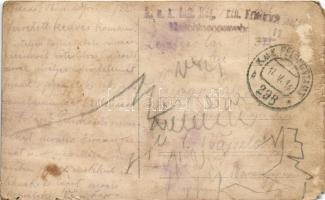 1918 Első világháborús osztrák-magyar géppuskás hadosztály csoportképe / WWI Austro-Hungarian K.u.k....