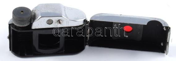 Minetta kamera kisméretű fényképezőgép, kopással, 4x6 cm