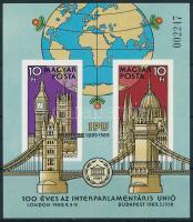 1989 Interparlamentáris Unió II. vágott blokk (4.500)