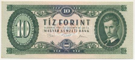 1975. 10Ft "A 111 119870" T:F szép papír Adamo F8