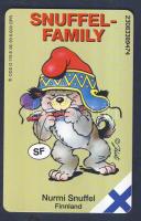 Finnország 1993 Snuffel 6DM egységes használatlan telefonkártya