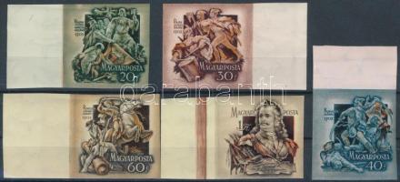 1953 II. Rákóczi Ferenc (II.) ívszéli vágott sor (15.000)