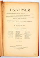 Dr. Hankó Vilmos (szerk.): Universum IV. Évkönyv a család és ifjúság számára. Bp., 1909, Lampel R. K...