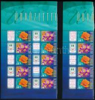 2006 Üdvözlettel bélyegem III. - Kék promóciós ívsarki ötöscsík + tízestömb