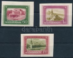 1952 Moszkva vágott sor (8.000) (1Ft apró gumihiba / small gum disturbance)