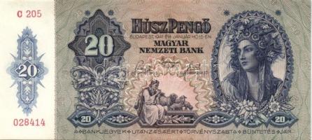 1941 20P 7db egymásutáni sorszámmal! T:I