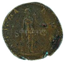 Római Birodalom 140-144 / Antoninus Pius / Róma / Sestertius bronz (22,44g) T:VF patina
Roman Empir...