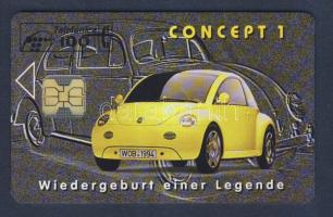 Németország 1993 Volkswagen 100 egységes használatlan telefonkártya