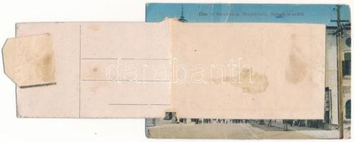 Dés, Dej; Városháza, Megyeháza, Hungária szálloda, Léner, Jagamas János üzlete / town hall, county h...