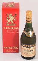 Napoleon Seguin brandy bontatlan palack 0,7L 40%, dobozában.