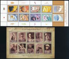 2018-2019 Az első világháború hősei blokk + A magyar-japán diplomáciai kapcsolatok felvételének 150. évfordulója blokk