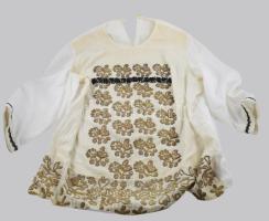 Aranyhímzéses női blúz, jó állapotban
