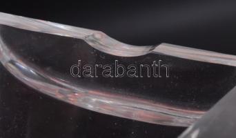 Iparművész 6 személyes italos szett tálcával, dobozában, poharak m:10 cm