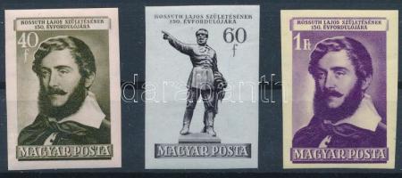 1952 Kossuth Lajos vágott sor (12.000) (1Ft ránc / crease)