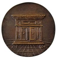 Borsos Miklós (1906-1990) 1977. "Fa- és Papíripari Szövetkezetek Szövetsége" kétoldalas, ö...