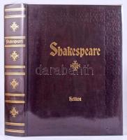 William Shakespeare összes művei. 1994, Helikon. Kiadói műbőr kötés, műanyag védőborítóval, jó állap...